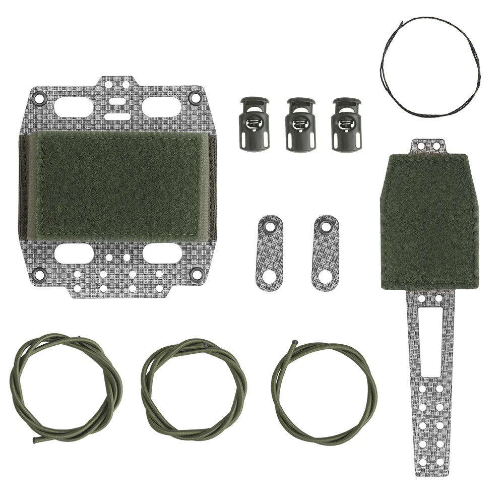 NVG battery cover for Wosport Bridgeweight helmet Ranger Green