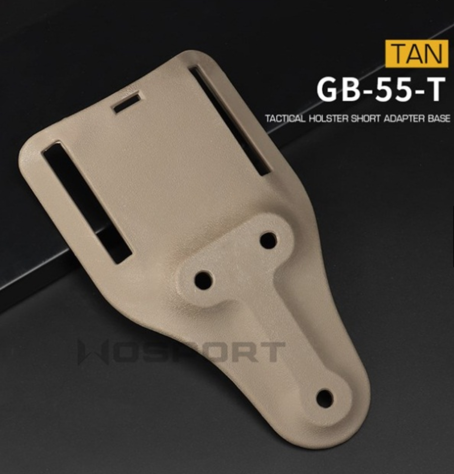Tactical Holster Short Adapter base TAN