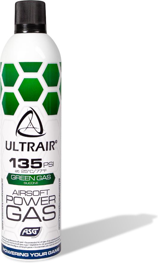 Gas ASG Ultrair 135 PSI Green