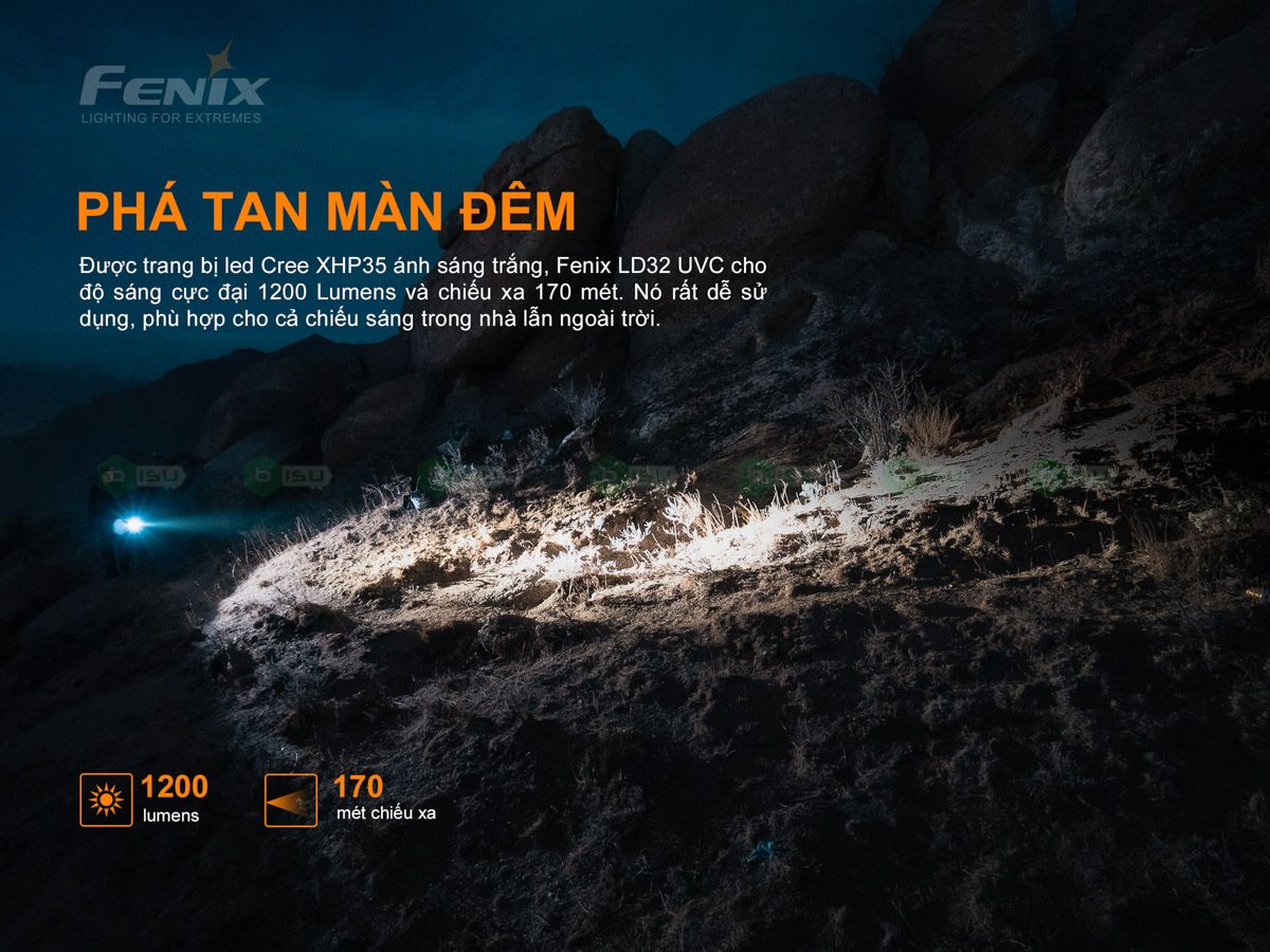 FENIX LD32 UVC DISINFECTING FLASHLIGHT