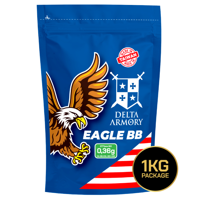 Airsoft BB BIO Delta Armory EAGLE 0,36g 2777pcs