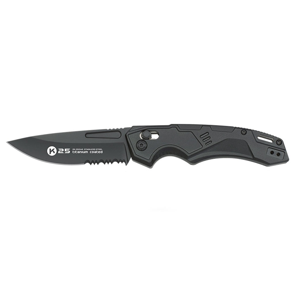 Knife K25 Coated Sierra Titanium Black