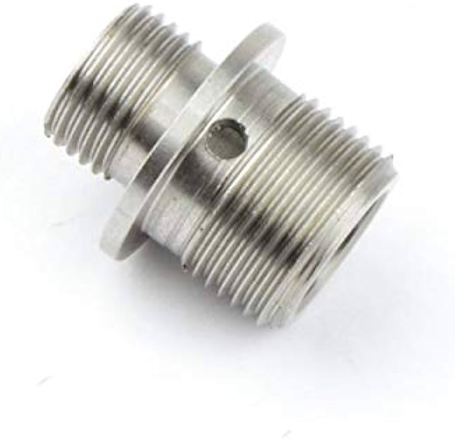 5KU silencer adapter for we gas pistols (stainless steel)