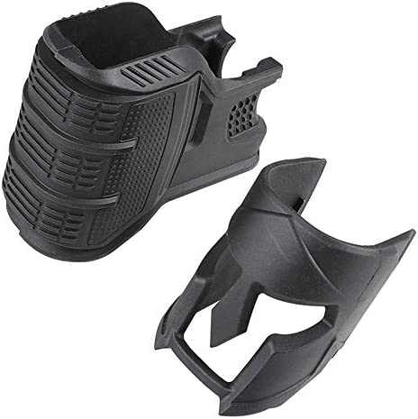 KUBLAI Mojo style Ergonomic Magwell Grip for GBB / PTW M4 - Black