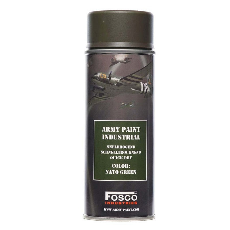 Fosco Spray Army Paint 400 ml NATO Green