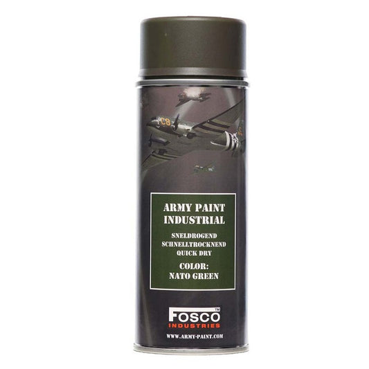 Fosco Spray Army Paint 400 ml NATO Green