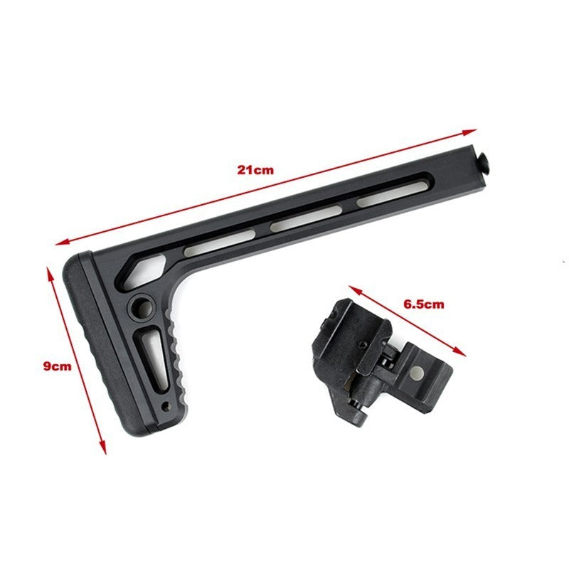 5KU Minimalist Sotck with Folding Mech picatinny plate for Airsoft