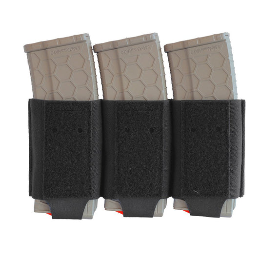 Combat Systems Triple AR Elastic Mag Insert Black