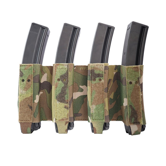 Combat Systems Quad SMG Elastic Mag Insert Multicam