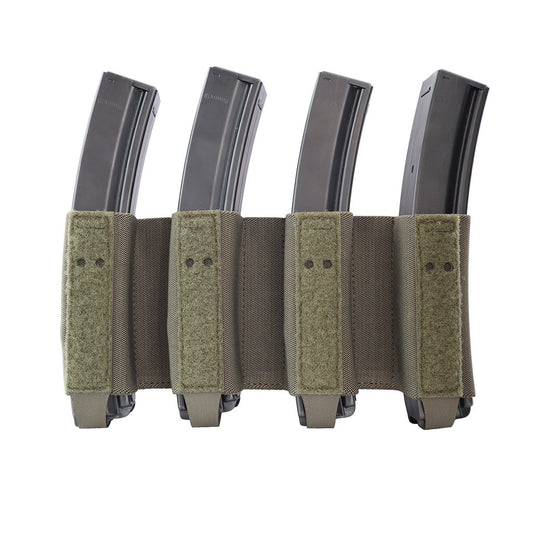 Combat Systems Quad SMG Elastic Mag Insert Ranger Green
