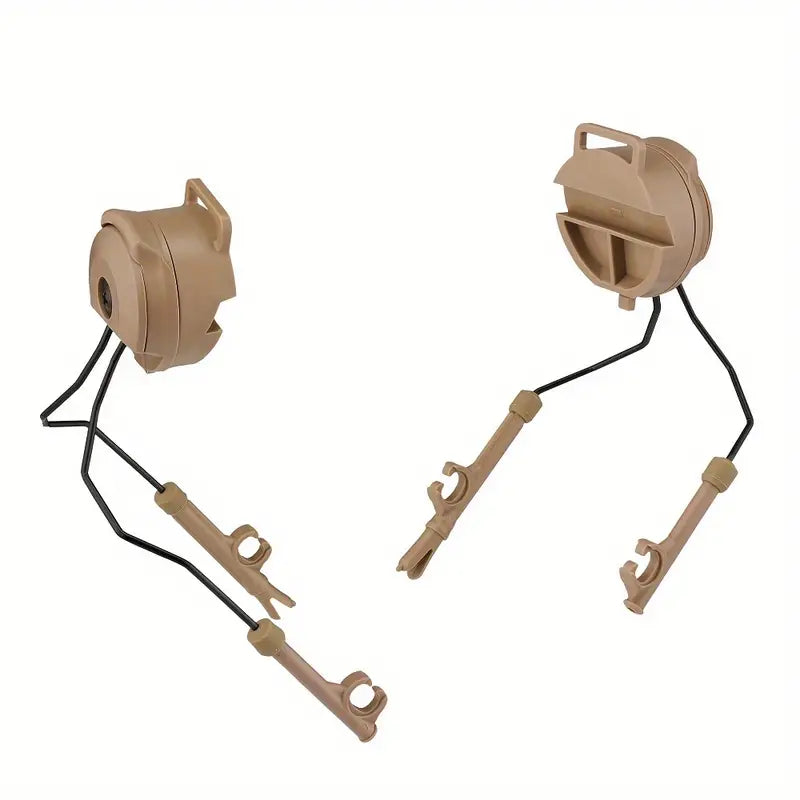 Comtac Helmet Rail Adapter Set Dark
