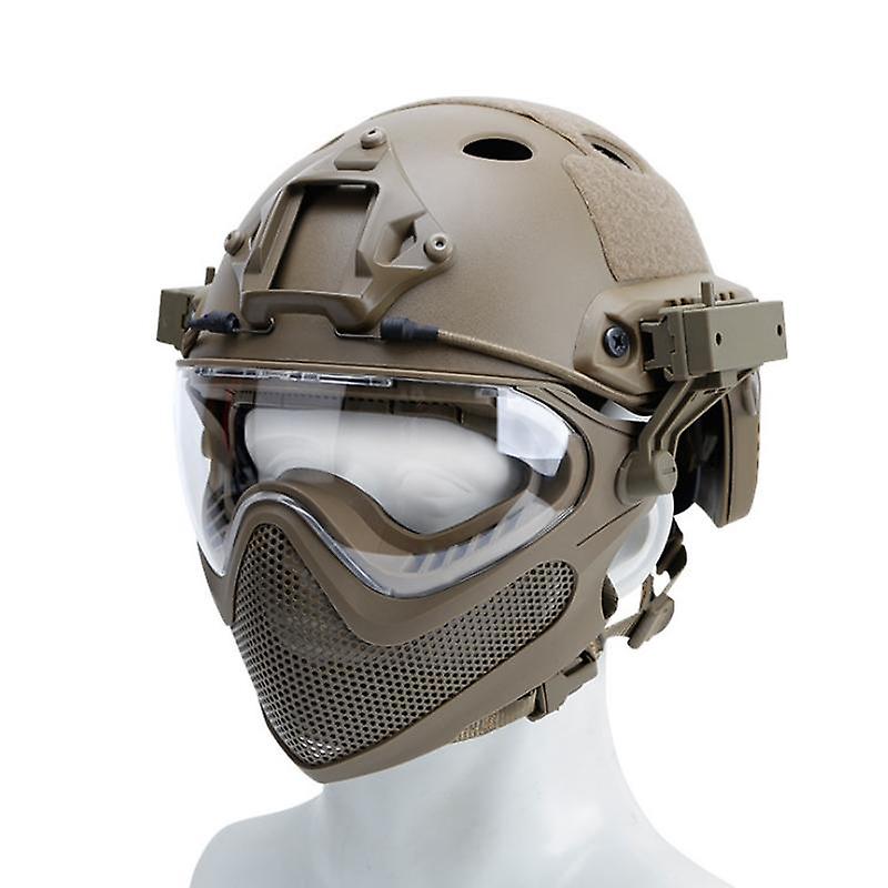 Fast Helmet & mask Size M Coyote