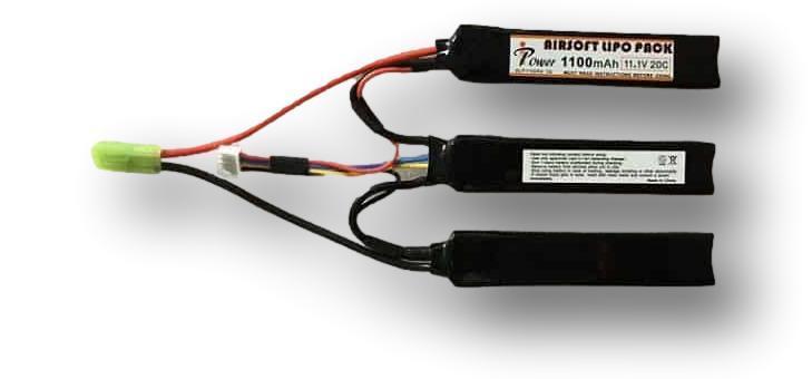 Bateria Ipower 11.1V 1100 mah 20C 3X