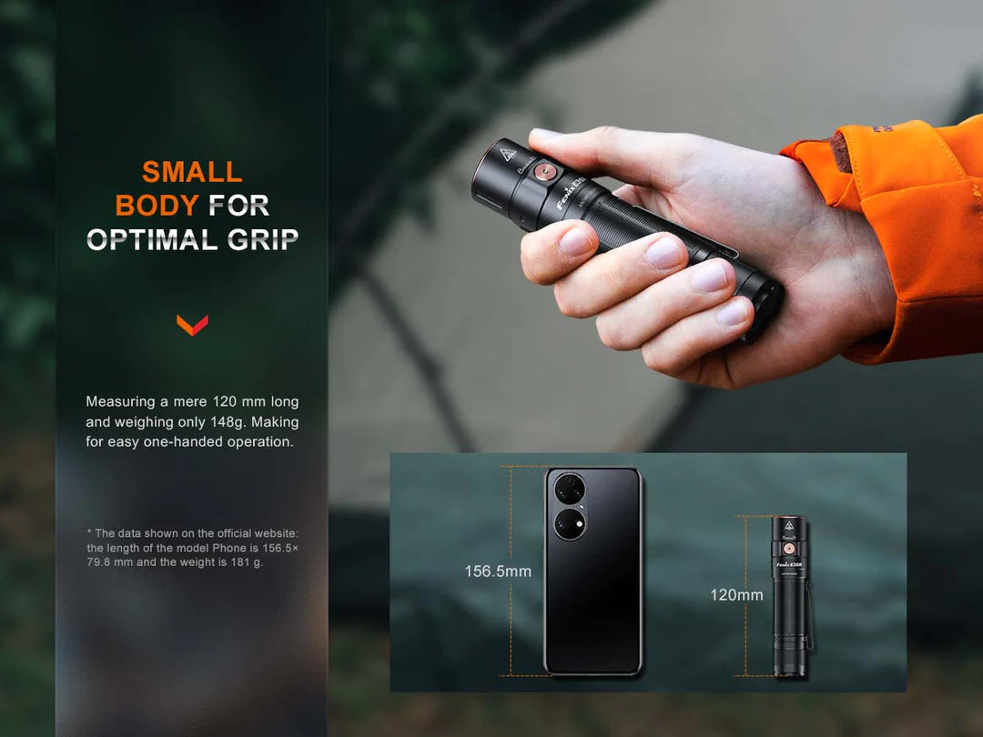 FENIX E35R RECHARGEABLE EDC FLASHLIGHT