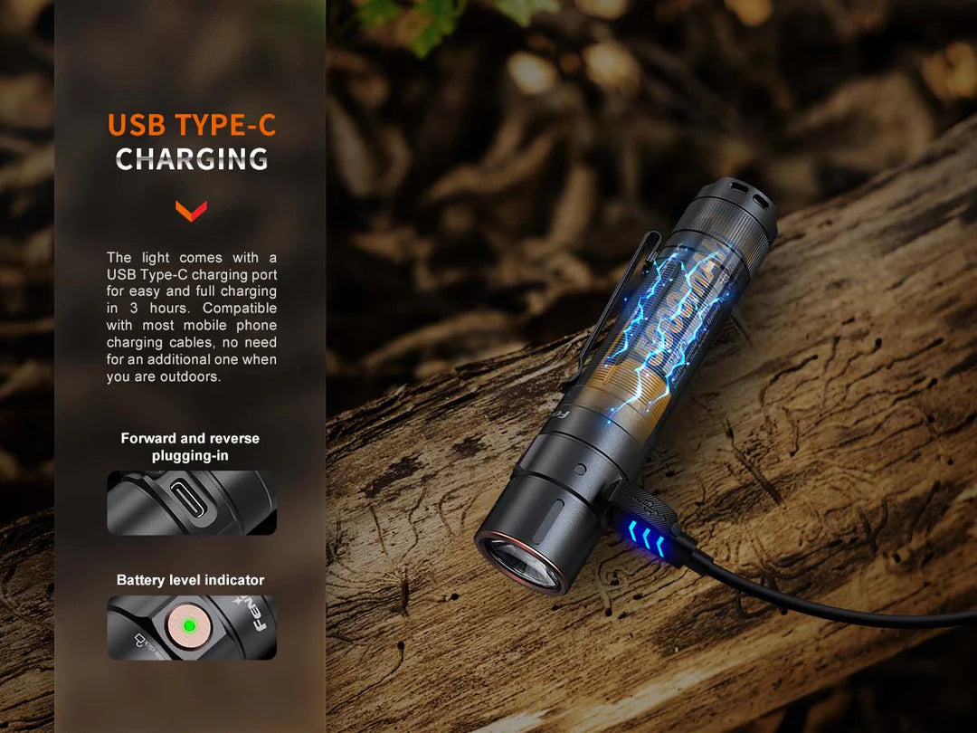 FENIX E35R RECHARGEABLE EDC FLASHLIGHT