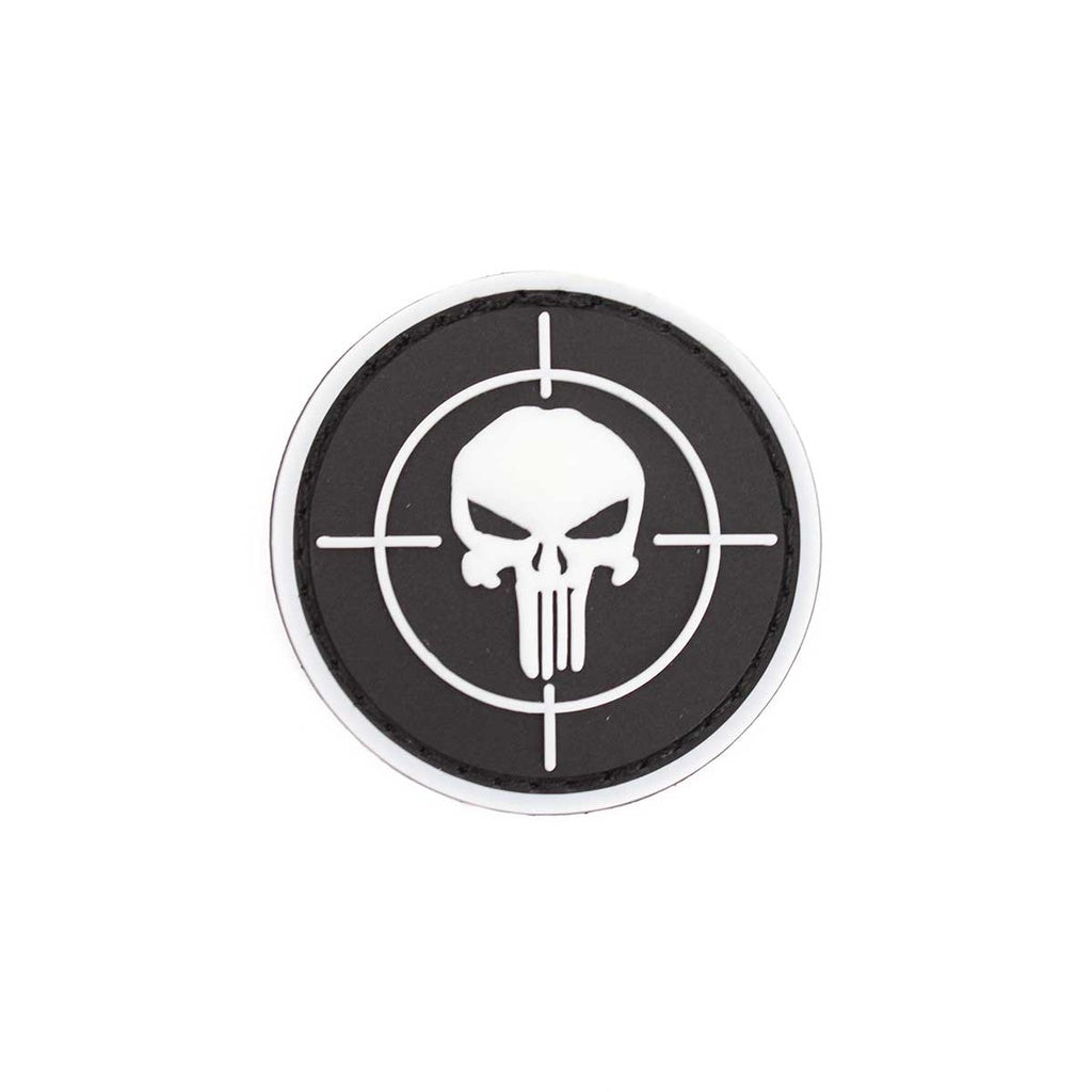 Patch Immortal PVC 3D Punisher Dianda Peq Black