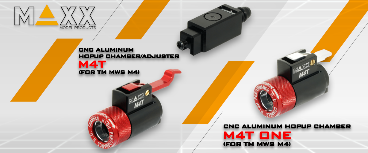 Maxx Model Hopup and Adjuster set for M4T MWS M4 GBB