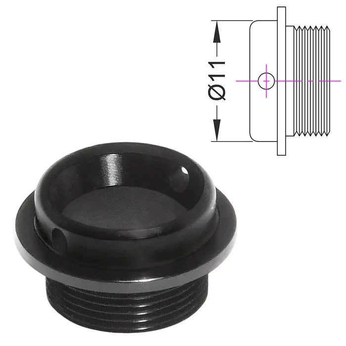 Maxx Model 11 MM Inlet Adaptor for M4P M4W M4I Hopup Chamber