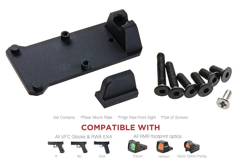 RWA Glock Red Dot Plate for VFC and EXA