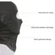 Tactical Mask Full Face Balaclava Black