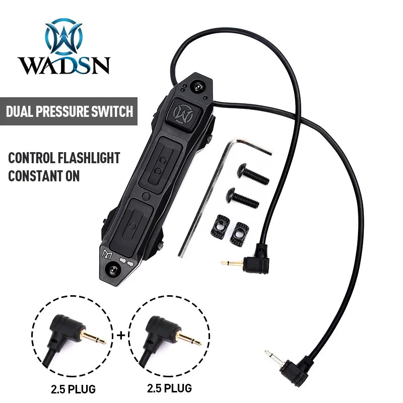 Tactical Augmented Black Double Pressure Switch wadsn