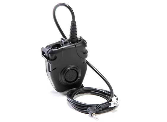 PTT Motorola 1-Pin Connector Black Z Tac