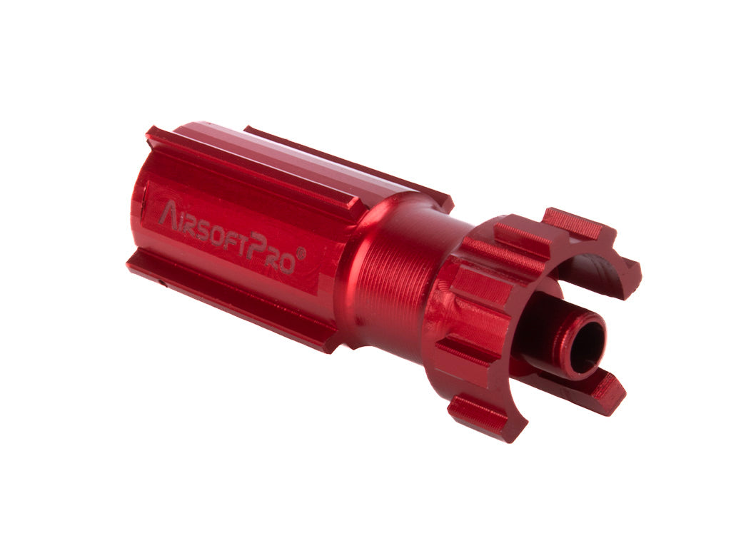 CNC aluminium nozzle for WE M4, 416 GBB rifle