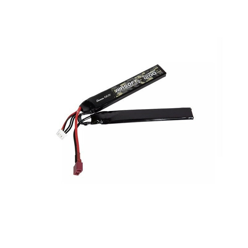 Gens ace 11.1v 25C 1200mAh Lipo Batterie T plug 2X