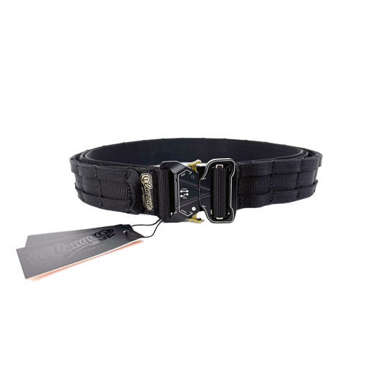 Conquer double Belt 105 Cm Black