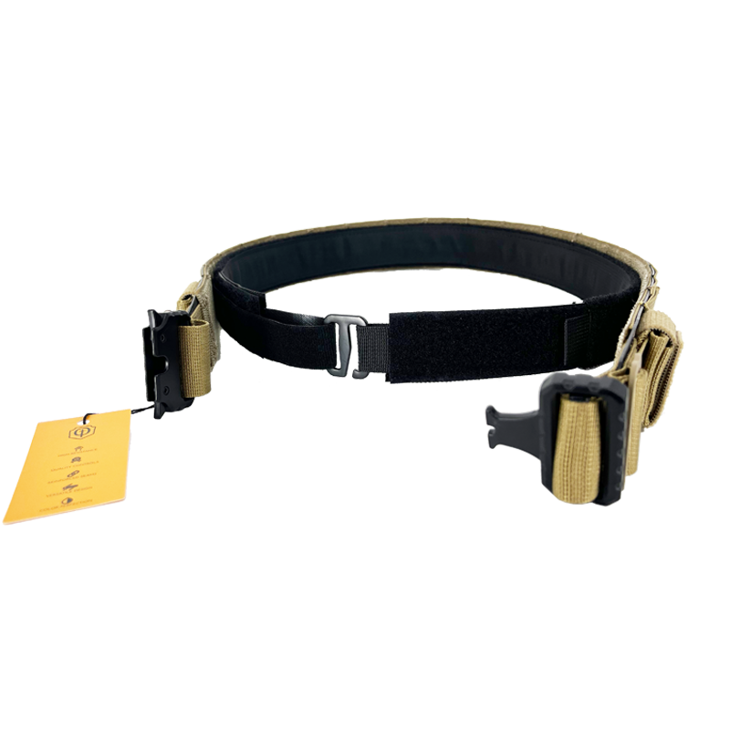 Conquer FL Belt Tan - M