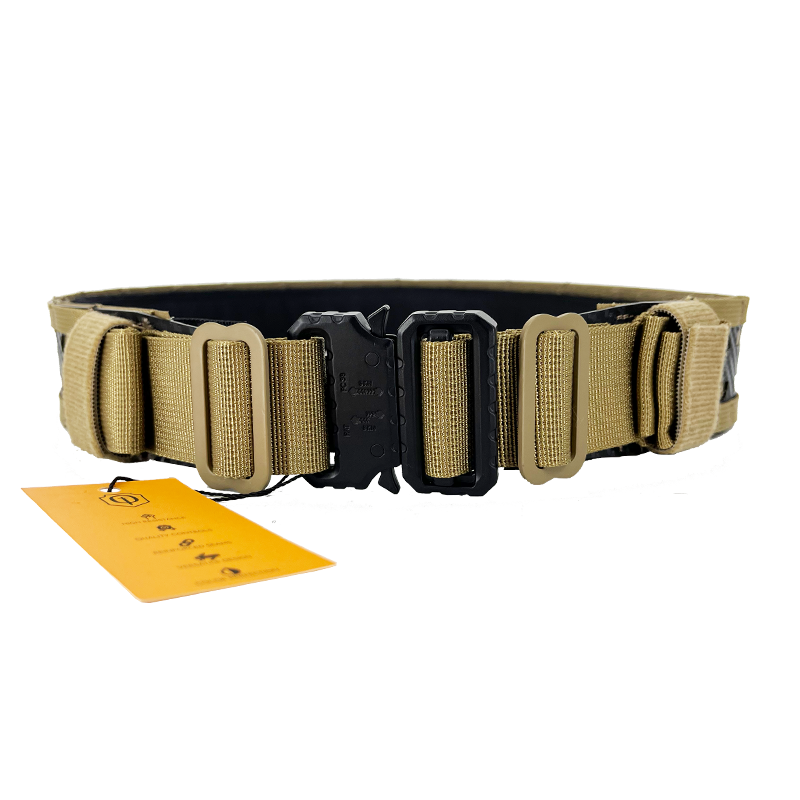 Conquer FL Belt Tan - M