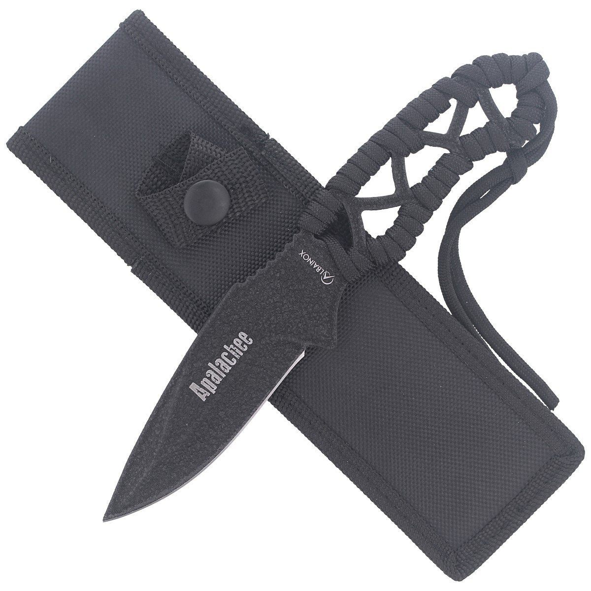 Knife Albinox Apalachee Black 8.3 cm