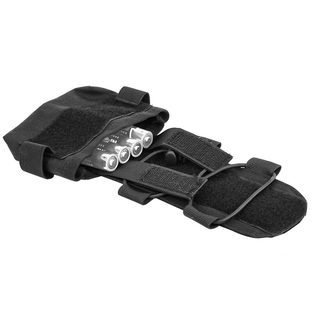 NHELMET HELMET BATTERY POUCH BLACK