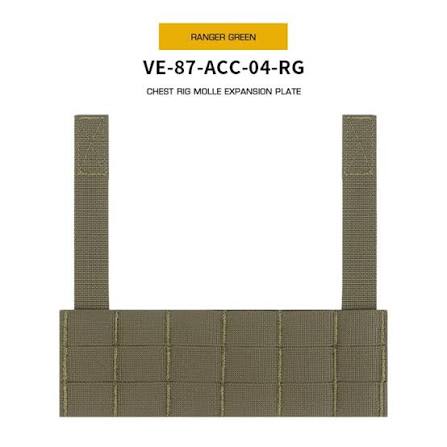 WST Chest Rig MOLLE Expansion Panel – Ranger Green