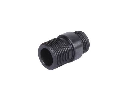 Silencer adapter for pistols - from M11 clockwise to M14 counter clockwise