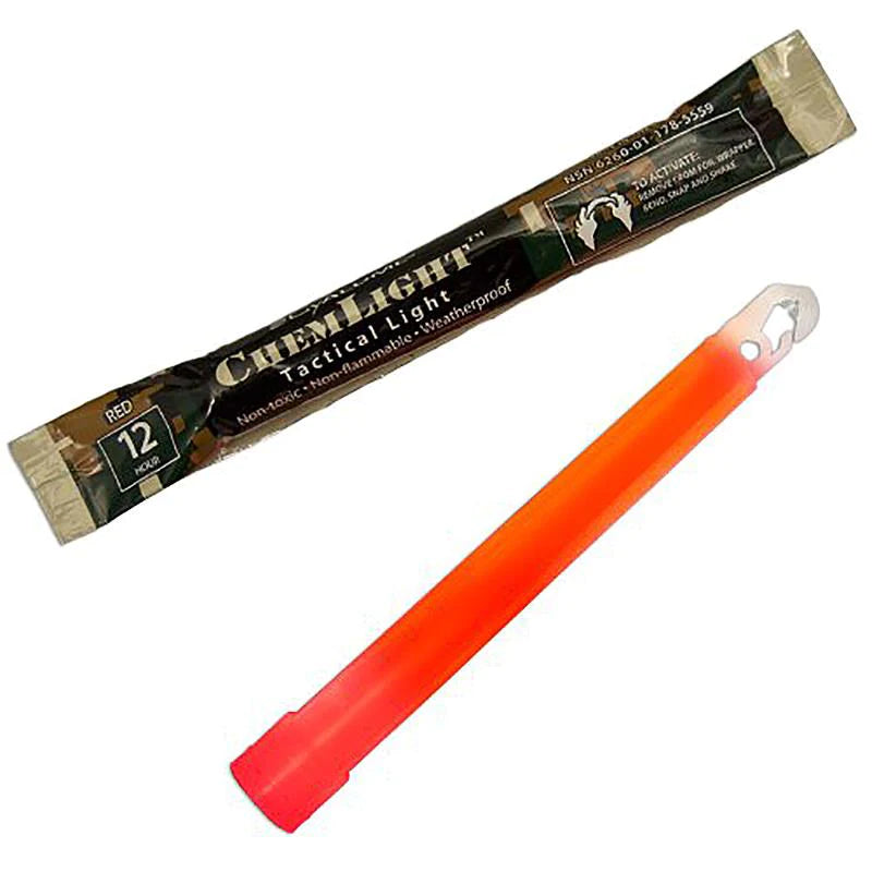 CYALUME Chemlight Lightstick 15 cm RED 12 H