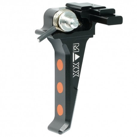 Maxx Model CNC Advanced Speed Trigger Style E Black For Scorpion EVO-3