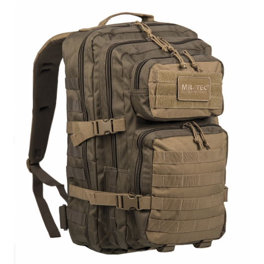 Mochila Miltec Molle Assalto II GR 36L Verde-tan