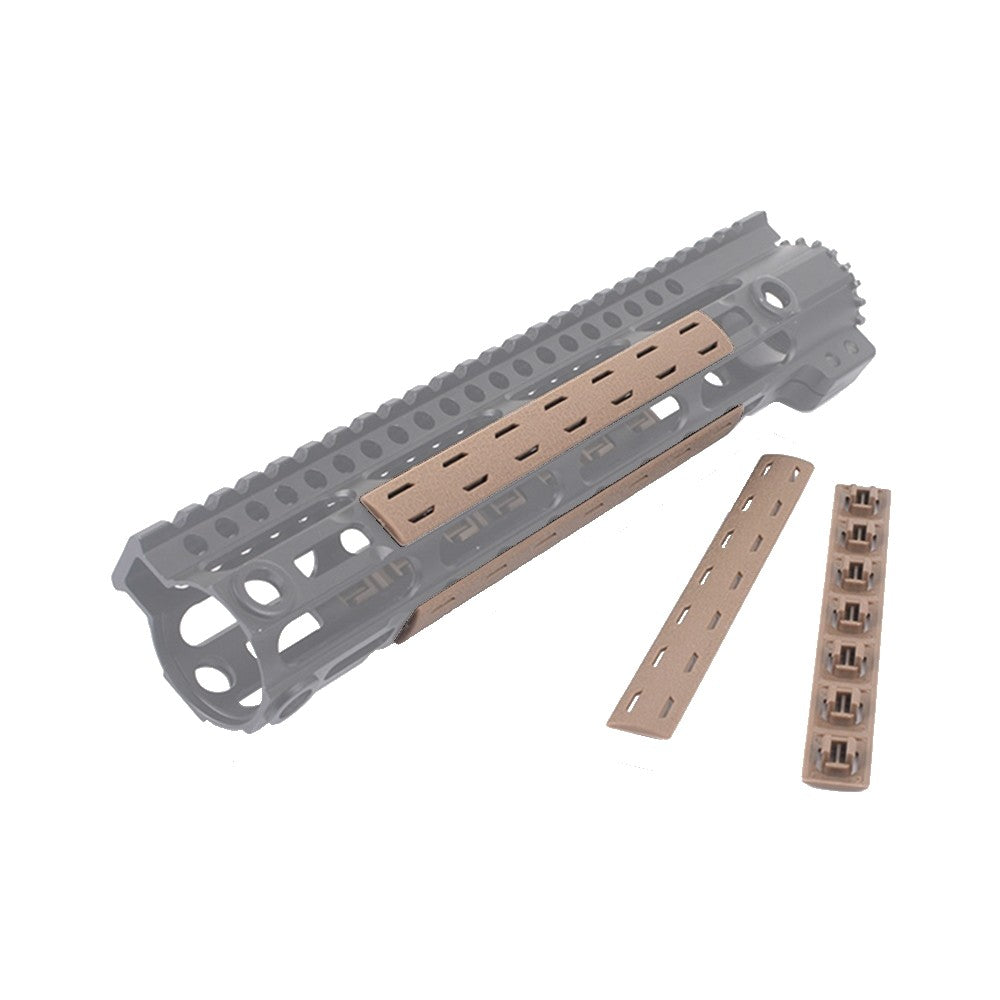 MP RAIL PANEL FOR M-LOK 5 PIECES SET DARK EARTH