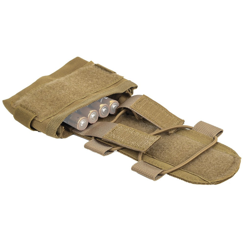 NHELMET HELMET BATTERY POUCH DARK EARTH