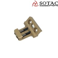 Offset mount DARK EARTH for flashlight M600 Sotac