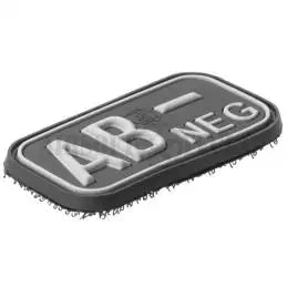 PVC Grupo Sanguíneo  AB- Black