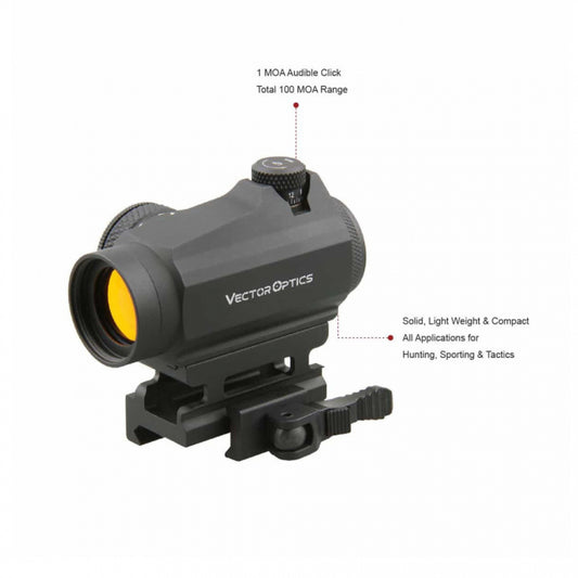 Red Dot Maverick Gen II QD Mount Black