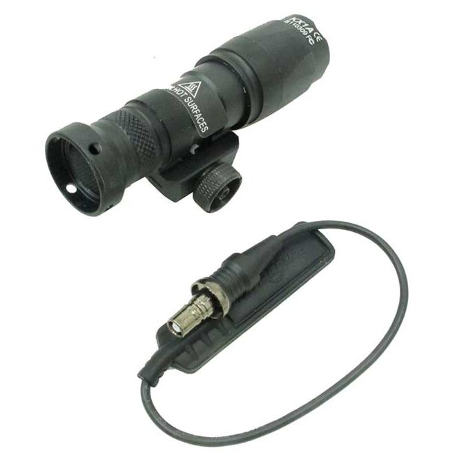 SOTAC Flashlight SF300B led tactical light (Black)