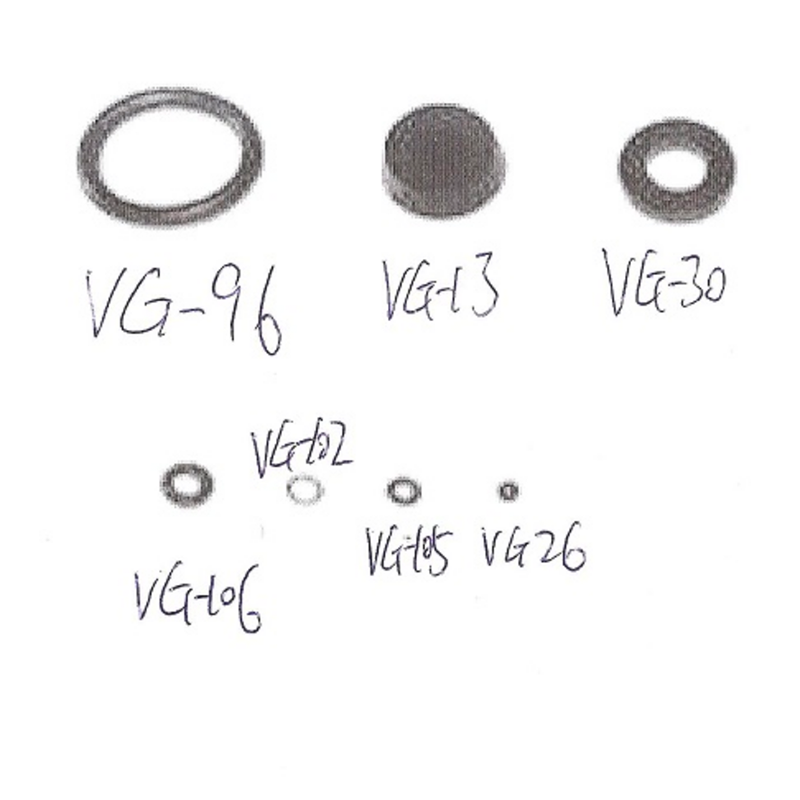 Set O rings TM1911