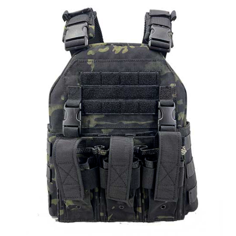 Plate SIXMM 036 Multicam Black
