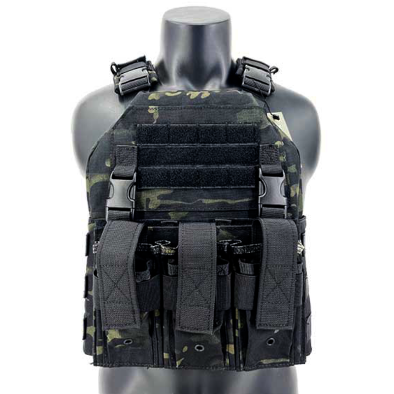 Plate SIXMM 036 Multicam Black