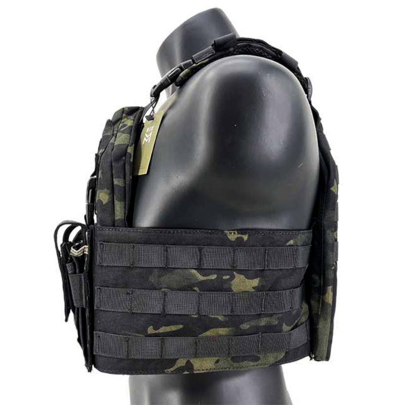 Plate SIXMM 036 Multicam Black