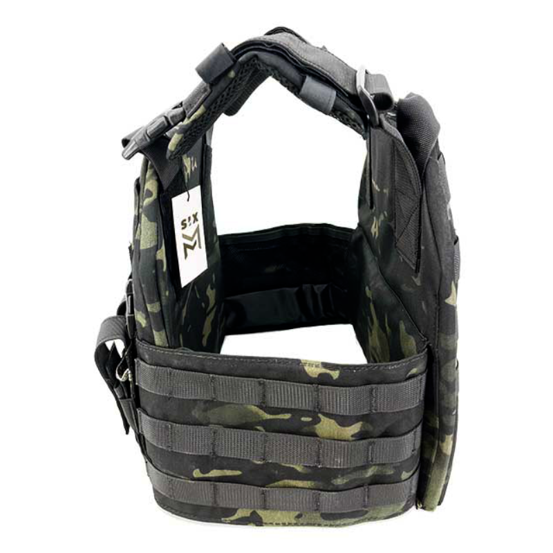 Plate SIXMM 036 Multicam Black