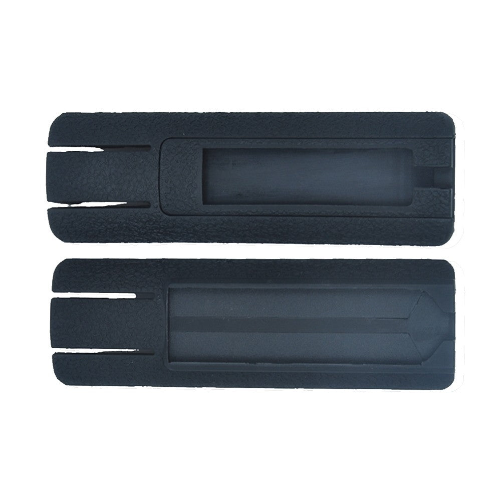 MP RAIL COVER WITH REMOTE CONTROL POCKET FOR 20MM RAILS 2 PIECES SET BLACK M RAILS 2 PIECES SET Black